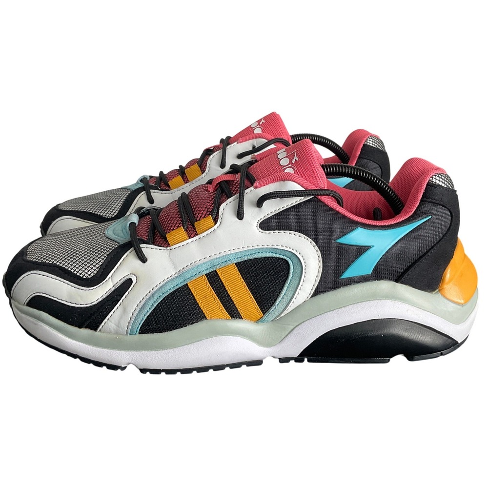 Diadora Whizz 370 Mens Multicolor Chunky Sneakers Size 10.5 501.175487/C8019